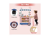 Slickblue Toy Cart Play Set with Pos Machine and Lovely Scale