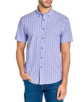 Society of Threads Men's Micro-Floral Shirt