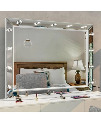 Simplie Fun Luxury Hollywood Vanity Mirror with Smart Touch Lighting