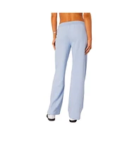 Edikted Women's Quinn Straight Leg Sweatpants