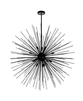 Cwi Lighting 40" Metal Savannah 14 Light Chandelier