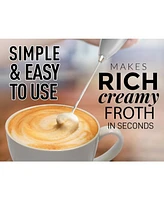 Handheld Milk Frother for Coffee with Upgraded Titanium Motor (No Stand)