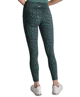 Dkny Sport Women's High-Rise Printed 7/8 Leggings