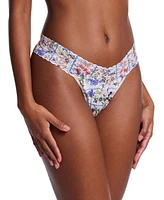 Hanky Panky Printed Supima Cotton Original Rise Thong Underwear