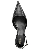 Michael Kors Women's Luna Slingback Kitten-Heel Pumps