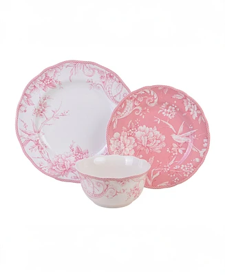 222 Fifth Adelaide 12 Pc Dinnerware Set, Service for 4