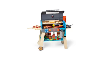 Melissa and Doug Deluxe Grill Pizza Oven Playset - Multi