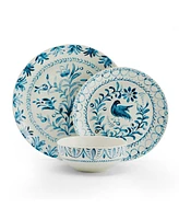Fitz and Floyd Sicily 12 Piece Dinnerware Set, Service for 4