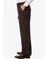 KingSize Big & Tall Relaxed Fit Wrinkle-Free Expandable Waist Plain Front Pants