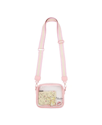 Pokemon Pokemon Pikachu Number 025 Clear Crossbody & Wallet Stadium Bag