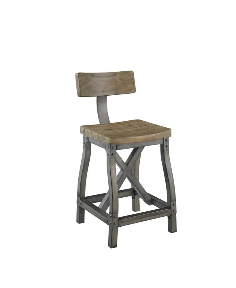 Simplie Fun Lancaster Counter Stool With Back