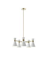 Ezra 5-Light Metal Chandelier