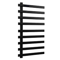 Mega Casa Electric Heated Towel Rack Wall Mounted Drying Rack, Stainless Steel Towel Warmer 9 Bars