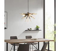 Ely 3-Light Spiked Chandelier