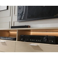 Streamdale Furniture Modern Led Tv Stand with Storage Console