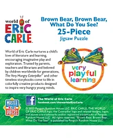 MasterPieces Puzzles MasterPieces World of Eric Carle - Brown Bear 25 Piece Jigsaw Puzzle