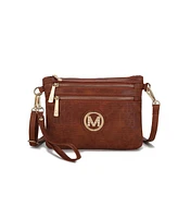 Mkf Collection Roonie Milan Signature Crossbody Wristlet by Mia K.