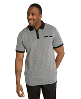 Johnny Bigg Men's Colby Jacquard Polo