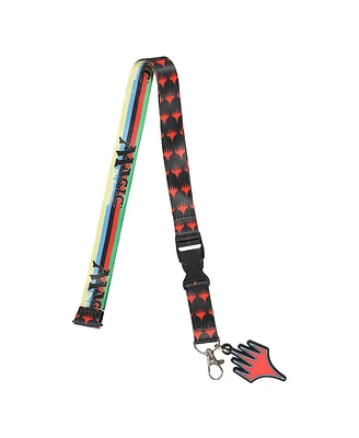 Magic: The Gathering Magic the Gathering Lanyard with Breakaway Rubber Charm and Id Sleeve