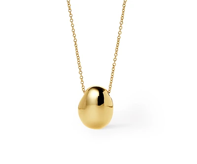 Ana Luisa - Gold Pendant Necklace - Pebble Mini