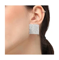 Sohi Women's Bling Stud Earrings