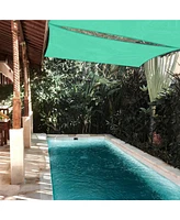 12x12 Ft 95% Uv Block Square Sun Shade Sail Outdoor Patio Pool Cover Net 2Pack
