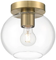 Possini Euro Design Kavin Modern Ceiling Light Semi Flush