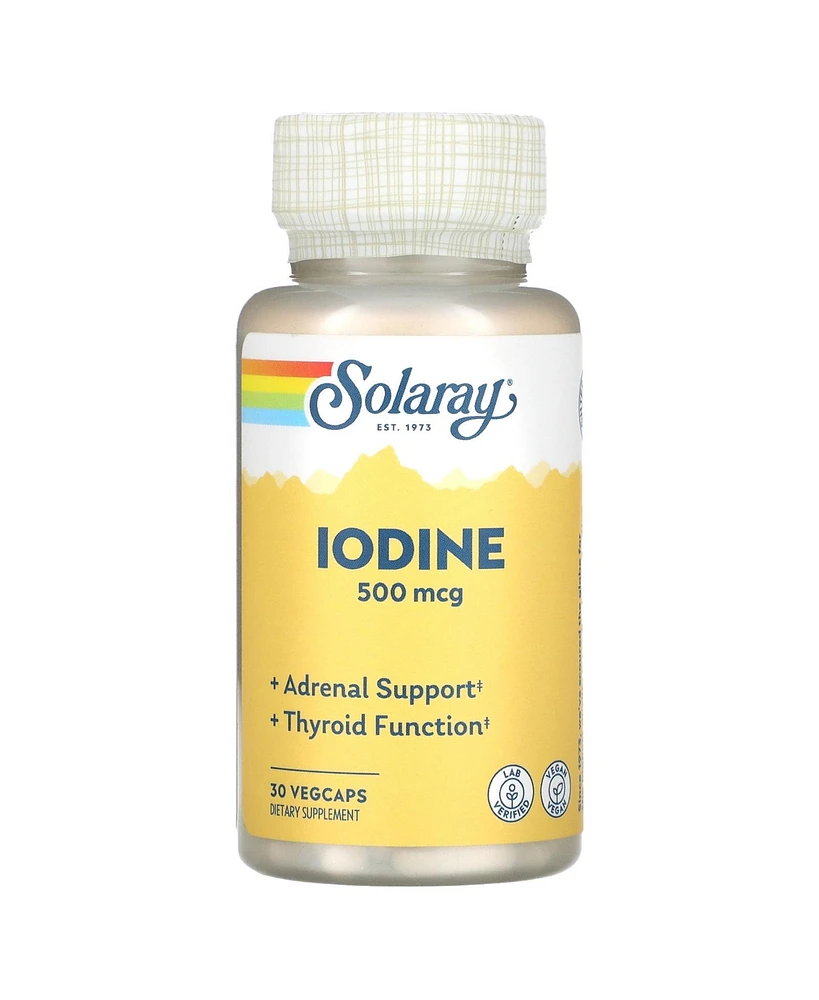 Solaray Iodine 500 mcg