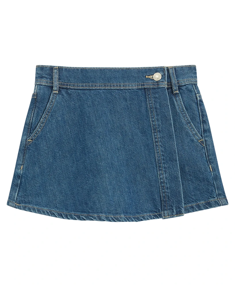 Guess Big Girl Rigid Denim Skort