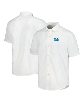 Tommy Bahama Men's Ucla Bruins Coconut Point Palm Vista Island Zone Camp Button-Up Shirt