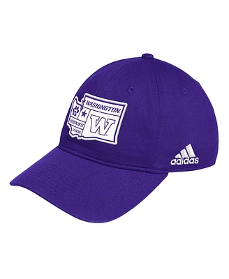 Adidas Men's Washington Huskies State Slouch Adjustable Hat