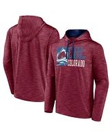 Fanatics Men's Burgundy Colorado Avalanche Never Quit Pullover Hoodie