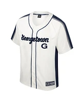 Colosseum Men's Georgetown Hoyas Ruth Button-Up Baseball Jersey