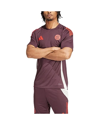 Adidas Men's Maroon Bayern Munich 2024/25 Aeroready Training Jersey