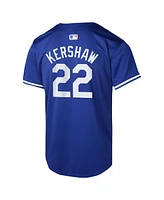 Nike Big Boys and Girls Clayton Kershaw Royal Los Angeles Dodgers Alternate Limited Player Jersey