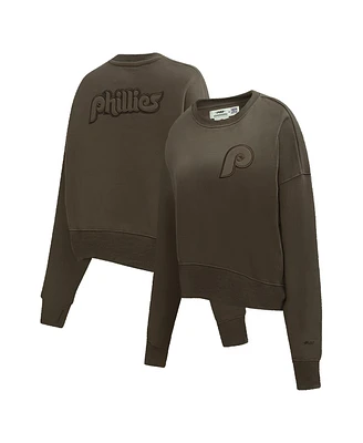 Pro Standard Women's Philadelphia Phillies Fleece Pullover Sweatshirt