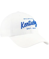 '47 Brand Women's White Kentucky Wildcats Sidney Clean Up Adjustable Hat