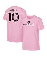 Lionel Messi Preschool Inter Miami Cf Name Number T-Shirt