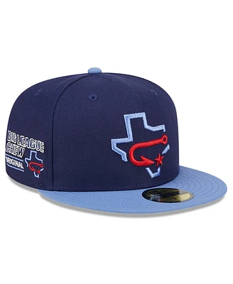 New Era Men's Navy Corpus Christi Hooks Big League Chew Team 59FIFTY Fitted Hat