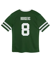 Nike Preschool Aaron Rodgers Legacy Green New York Jets Game Jersey