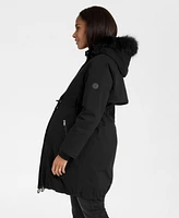 Seraphine Women's Sub-Zero 3 1 Maternity Baby wearing Parka