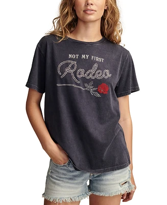 Lucky Brand Women's First Rodeo Boyfriend T-Shirt