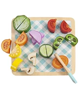 Classic World Cutting Vegetables Wooden Puzzle