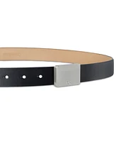 Calvin Klein Men's Logo Plaque Belt