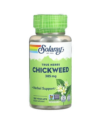 Solaray True Herbs Chickweed 385 mg