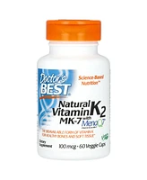 Doctor's Best Natural Vitamin K2 Mk-7 with MenaQ7 mcg