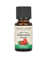 Nature's Answer 100% Pure Organic Essential Oil Geranium