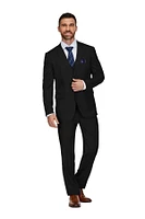 Braveman Men's 3-Piece Classic Fit Performance Stretch Suit