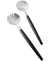 The Cellar 2-Pc. Wood & Metal Salad Server Set, Exclusively at Macy's