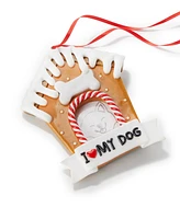 Holiday Lane Pets Doghouse Picture Frame Ornament, Created for Macy's